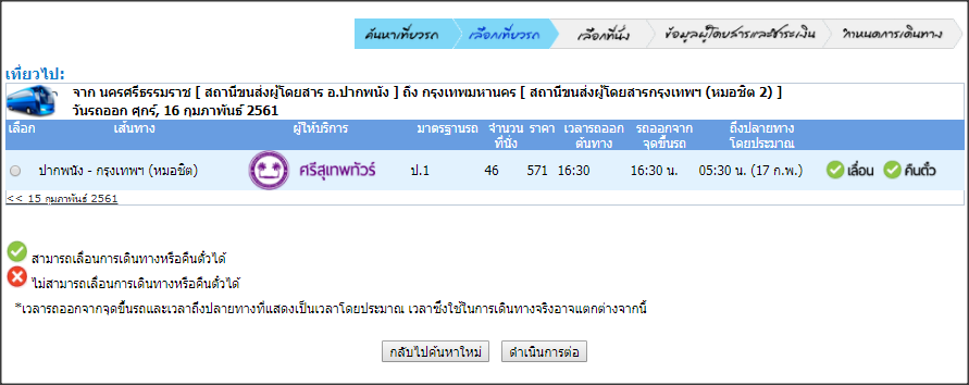 ปากพนัง-หมอชิต